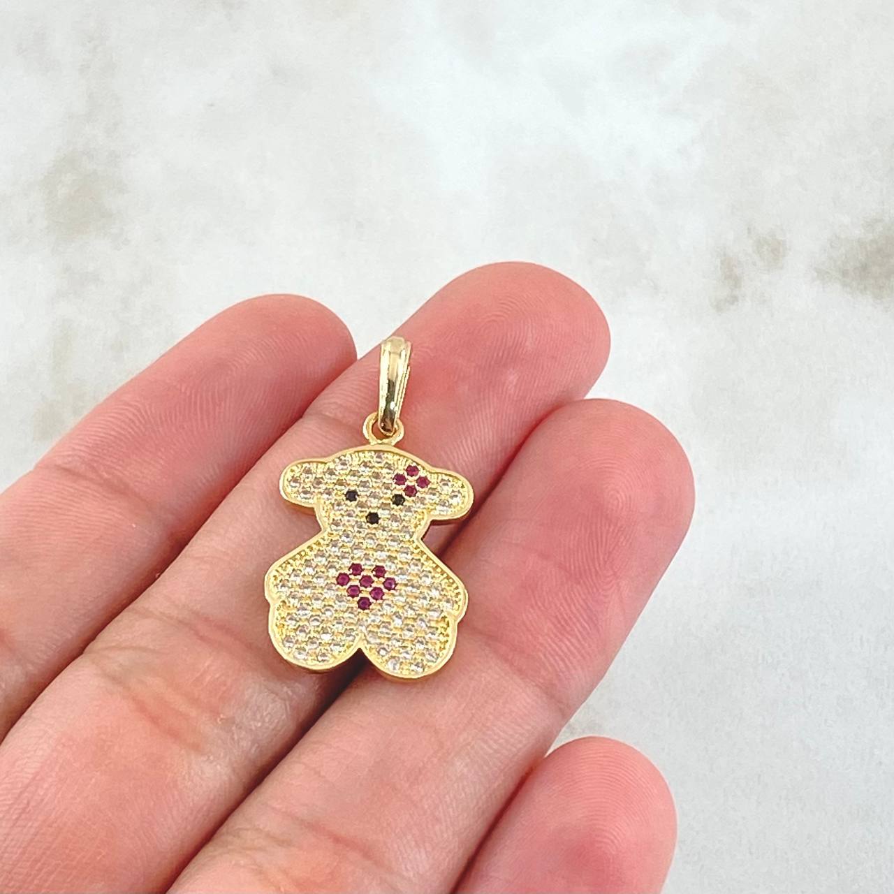 Bear Pendant Ts 2.25gr / 2.8cm / 18K Gold