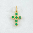 Pendant Cross 0.6gr / 1.8cm / 18K Gold ©