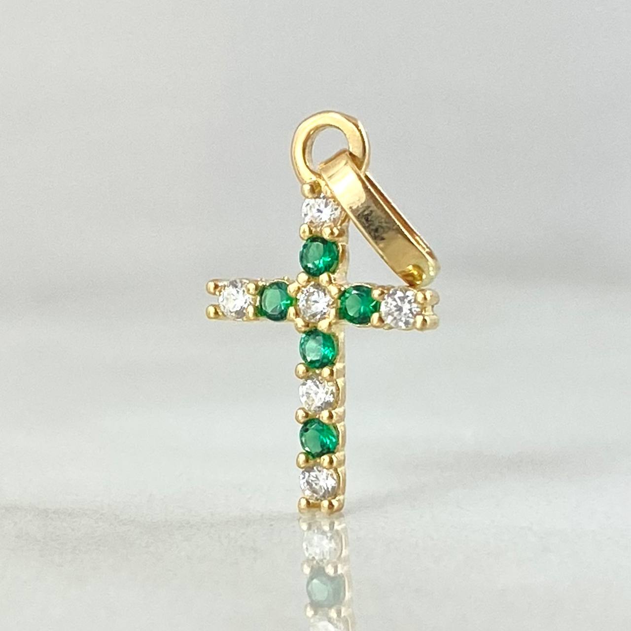Pendant Dense Cross 0.6gr / 2cm / 18K Gold