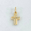 Cross Pendant 0.35gr / 1.6cm / 18K Gold