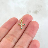 Pendant Cross 0.65gr / 1.9cm / 18K Gold ©