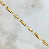 Bracelet Adige Checked 4.2gr / 20cm-Yellow Gold 18K ©