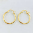 Candongas Lola 1.3gr / 3/4 in / Oro Amarillo 18K