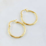 Candongas Lui 1.25gr / 1 in / Oro Amarillo 18K