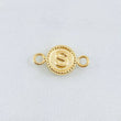 Herraje Letra S 0.45gr / 1/2 in / Oro Amarillo 18K
