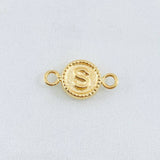 Herraje Letra S 0.45gr / 1/2 in / Oro Amarillo 18K