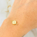 Herraje Letra S 0.45gr / 1/2 in / Oro Amarillo 18K