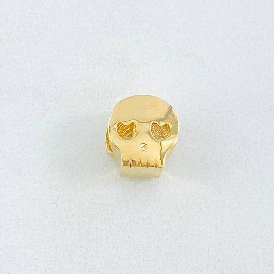 Herraje Calavera 1.55gr / 8mm Oro Amarillo 18K