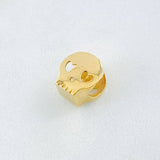 Herraje Calavera 1.55gr / 8mm Oro Amarillo 18K