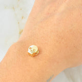 Herraje Calavera 1.55gr / 8mm Oro Amarillo 18K