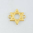 Herraje Estrella David 0.9gr / 3/4 in / Oro Amarillo 18K