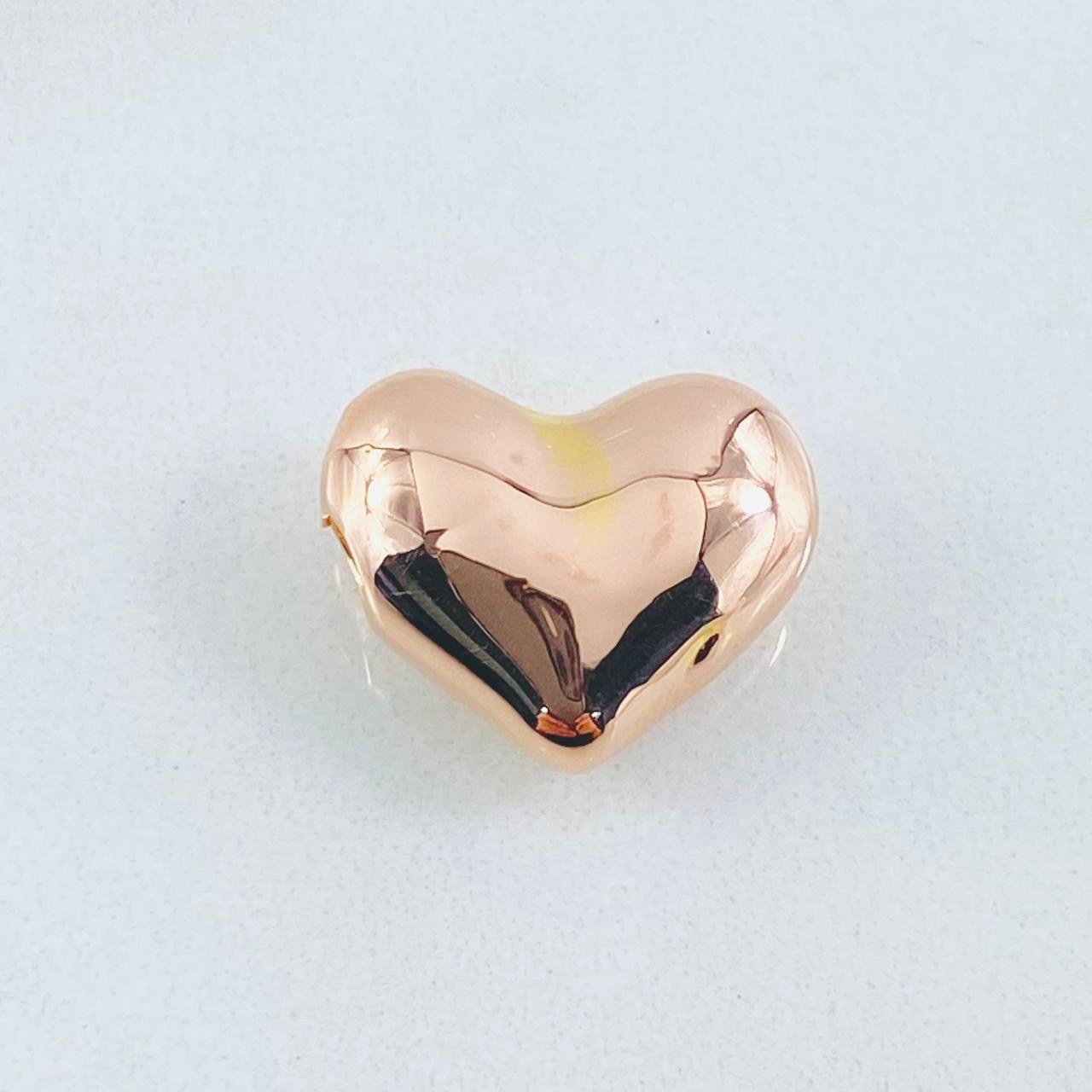 Herraje Corazon 0.65gr / 1/2 in / Oro Rosa 18K