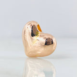Herraje Corazon 0.65gr / 1/2 in / Oro Rosa 18K