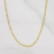 Cadena Figaro 1.35g / 45cm / 1.49mm Oro Amarillo 18K