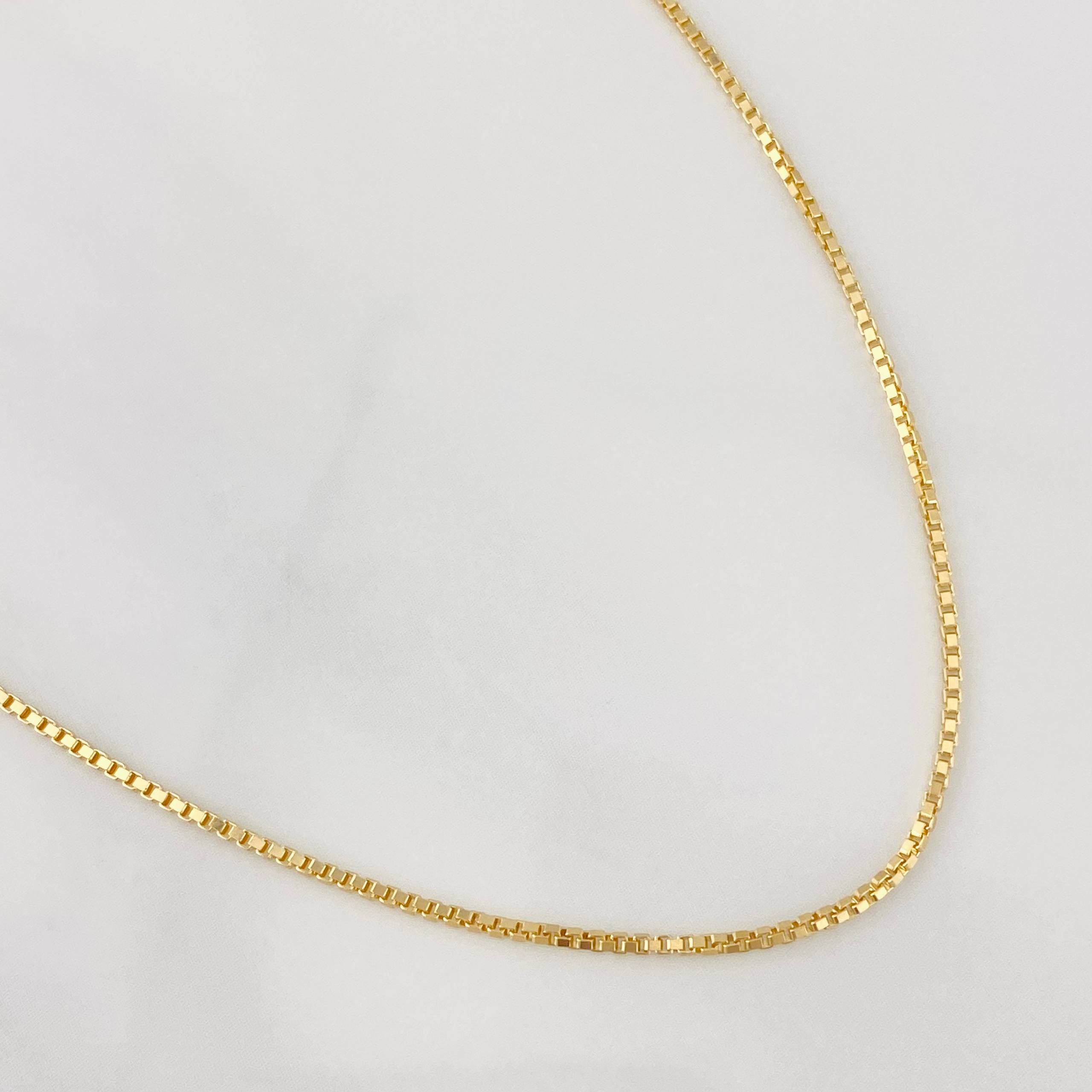 Venetian Chain 3.4g / 18 in / 1.03mm 18K Yellow Gold