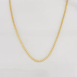 Venetian Chain 3.4g / 18 in / 1.03mm 18K Yellow Gold