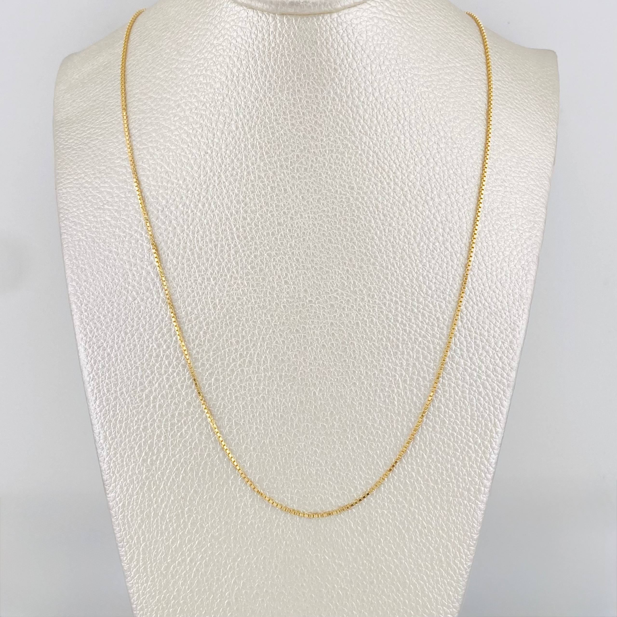 Venetian Chain 3.4g / 18 in / 1.03mm 18K Yellow Gold