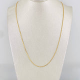 Venetian Chain 3.4g / 18 in / 1.03mm 18K Yellow Gold