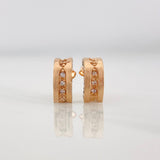 Hoop Earrings Bv 2.75g / 1/2 in Rose Gold 18K