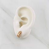 Hoop Earrings Bv 2.85g / 1/2 in 18K Rose Gold