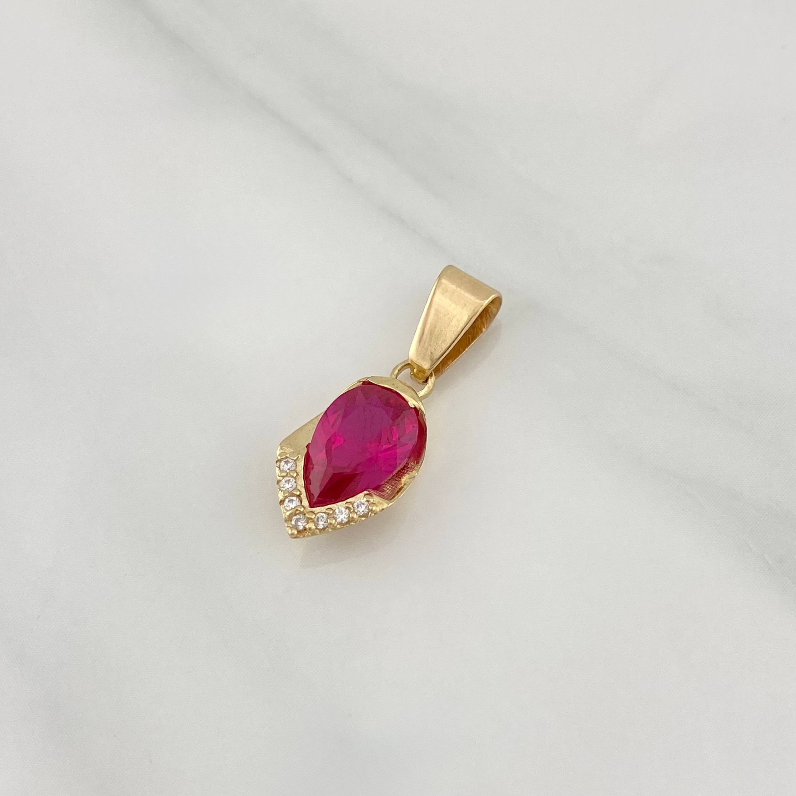 Pendant Drop 1.4g / 3/4 in 18K Yellow Gold