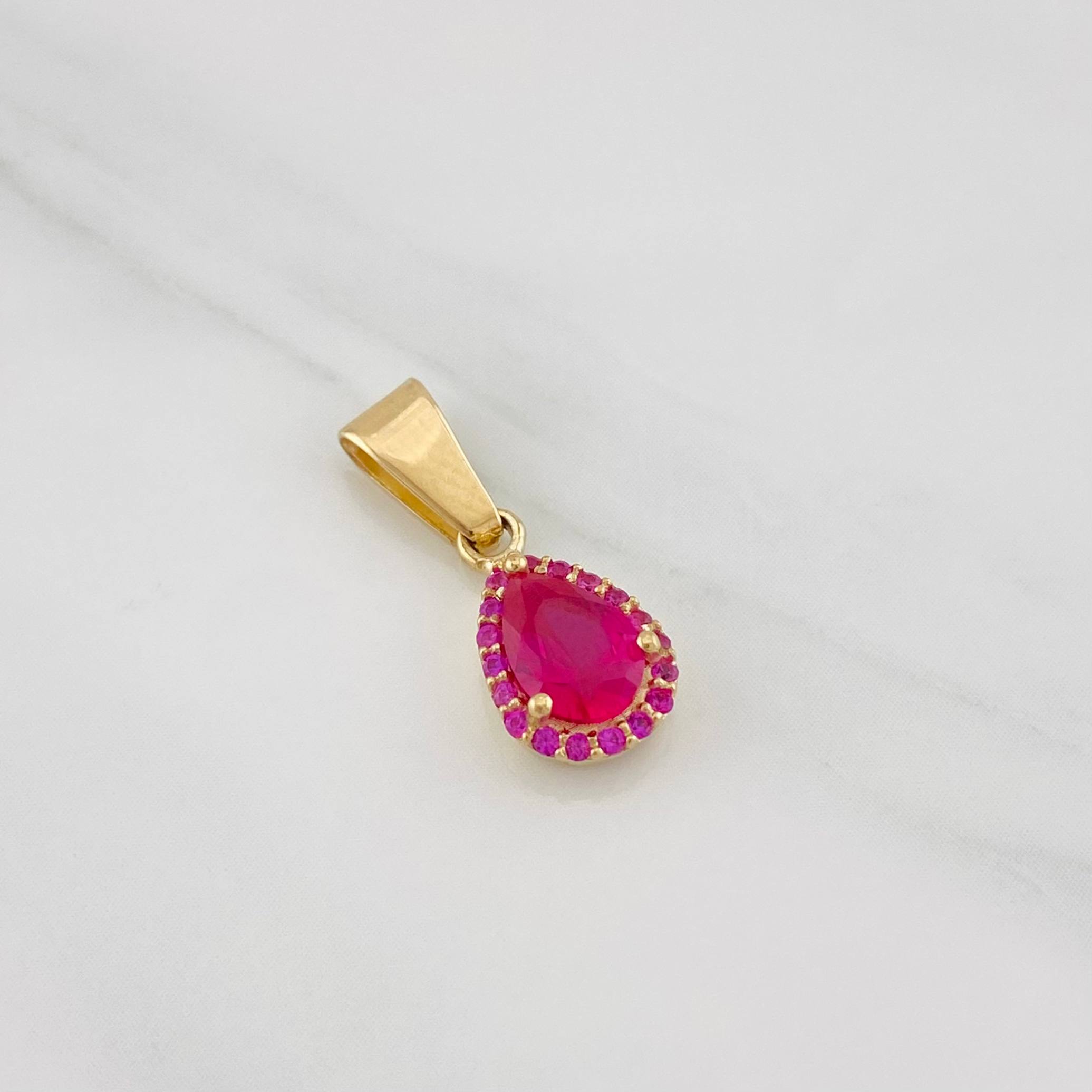 Pendant Drop 1.35g / 3/4 in Yellow Gold 18K