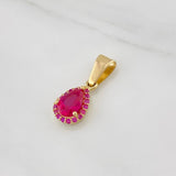 Pendant Drop 1.35g / 3/4 in Yellow Gold 18K