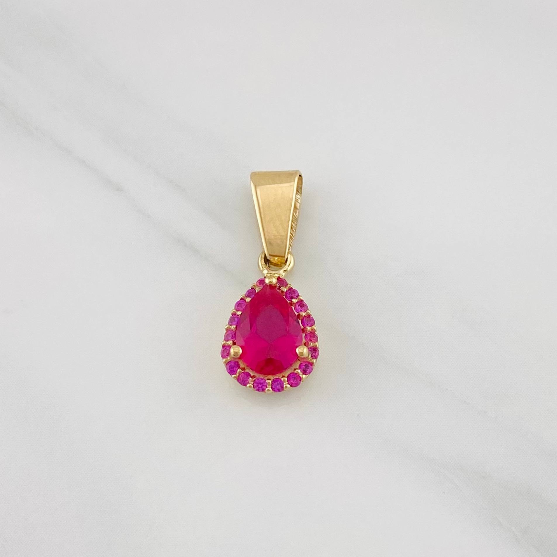 Pendant Drop 1.35g / 3/4 in Yellow Gold 18K