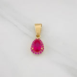 Pendant Drop 1.35g / 3/4 in Yellow Gold 18K