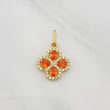 Clover Pendant 1.7g / 3/4 in 18K Yellow Gold