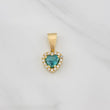 Pendant Heart 1.15g / 1/2 in Yellow Gold 18K