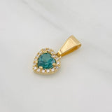 Pendant Heart 1.15g / 1/2 in Yellow Gold 18K