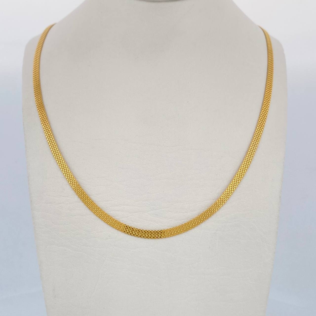 Bismark Chain 4.35gr / 17.7in / +1 18K Gold &