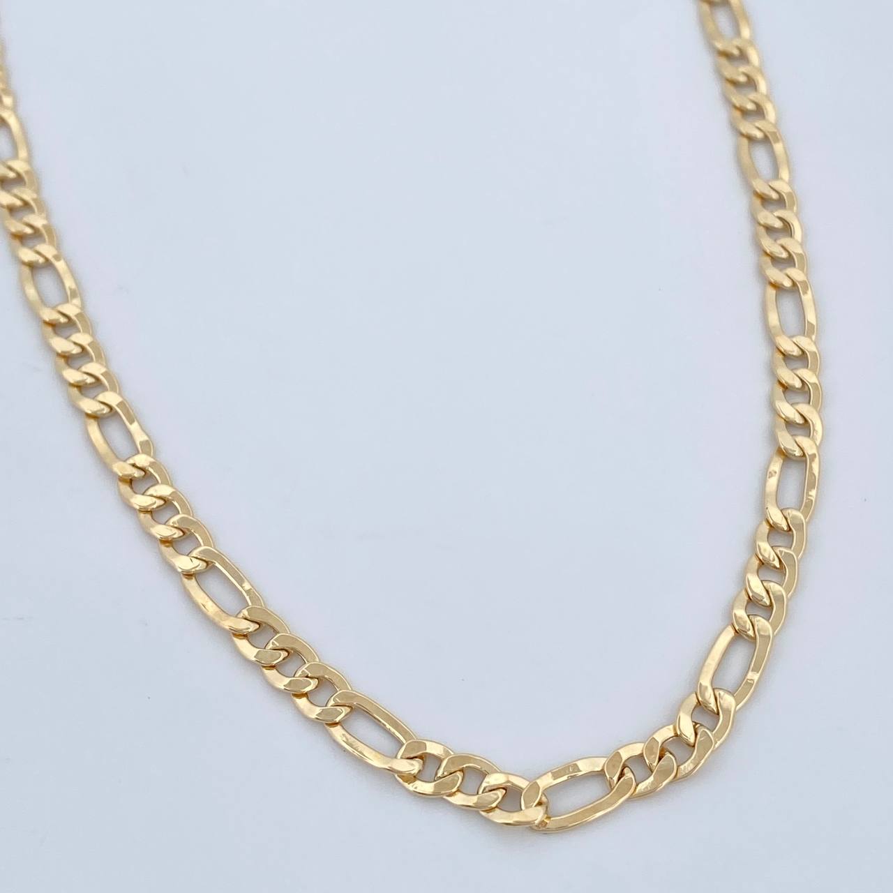 Figaro Chain 9.5gr / 60.5cm / +1 18K Gold &