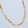Figaro Chain 9.5gr / 60.5cm / +1 18K Gold &