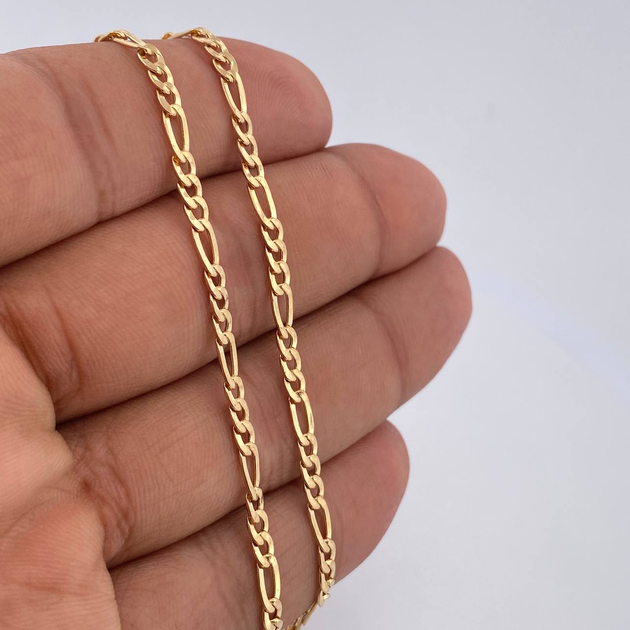 Figaro Chain 6.3gr / 61cm / +1 18K Gold &