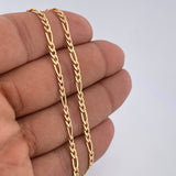 Figaro Chain 6.3gr / 61cm / +1 18K Gold &