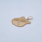Pendant Deportivo Cali 2.3gr / 3.2cm / 18K Gold &