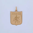 Pendant America De Cali 2.25gr / 3.3cm / 18K Gold &