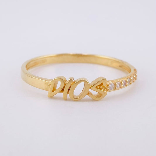 Ring God 1.55g / T6 3/4 Yellow Gold 18K