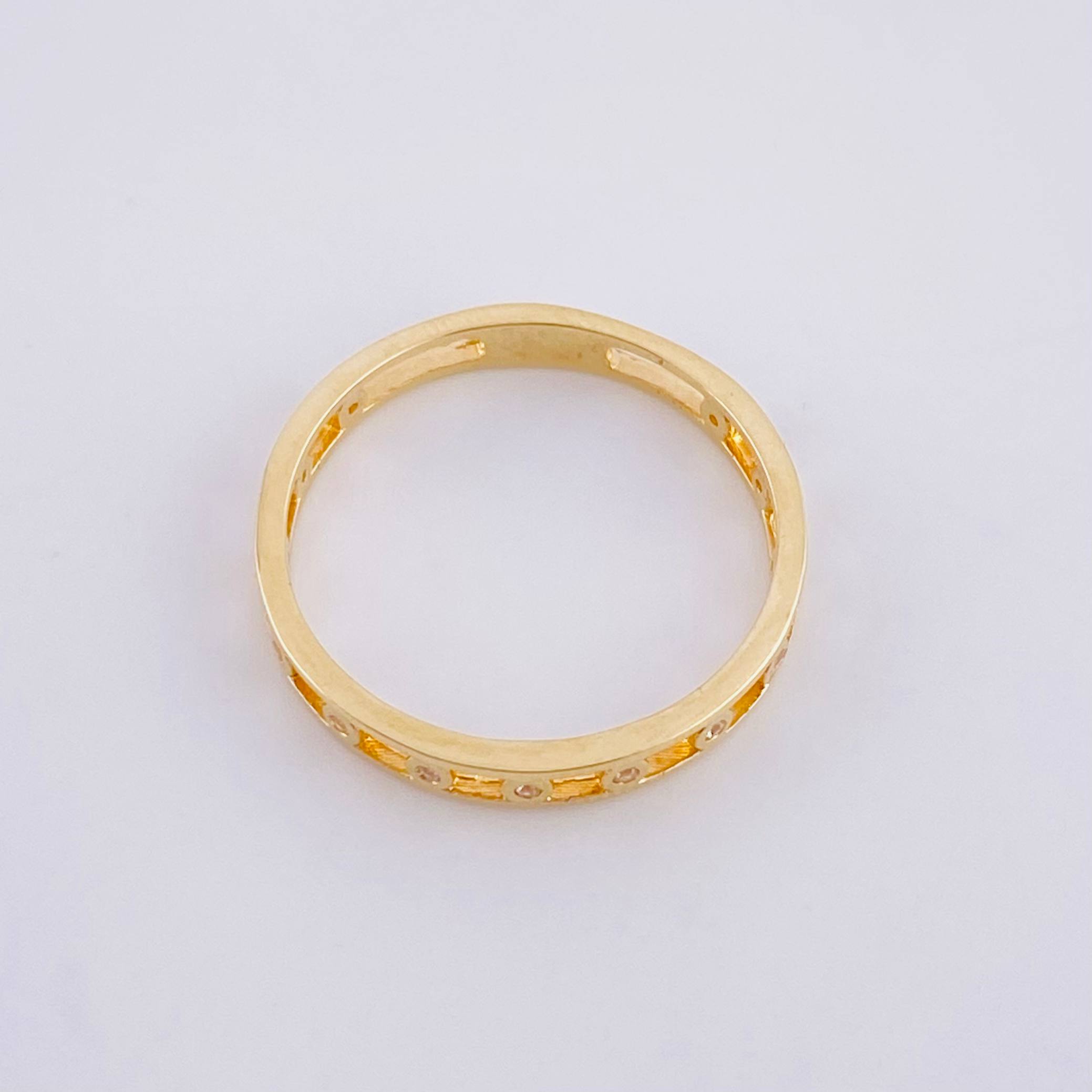 Anillo Churumbela 1.8g / T8 Oro Amarillo 18K