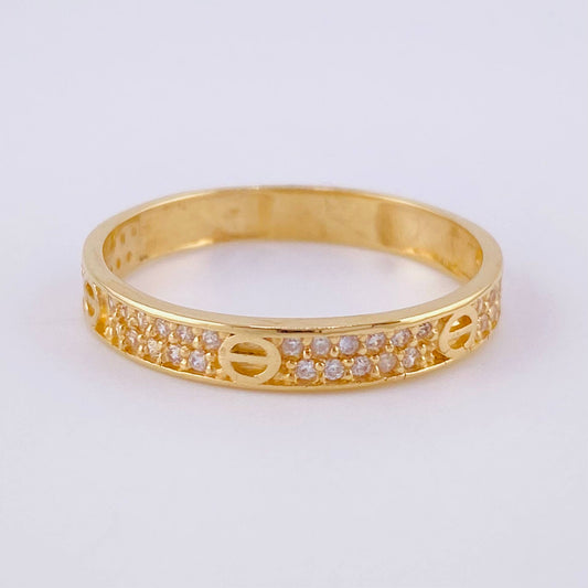 Louis Ferla Ring 2.25g / T8 1/4 Yellow Gold 18K