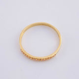 Anillo Churumbela 1.25g / T4 3/4 Oro Amarillo 18K