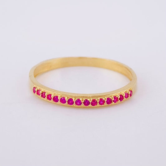 Anillo Churumbela 1.25g / T6 3/4 Oro Amarillo 18K