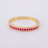 Anillo Churumbela 1.25g / T6 3/4 Oro Amarillo 18K