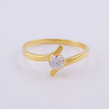 Anillo Solitario 1.75g / T8 1/4 Oro Amarillo 18K