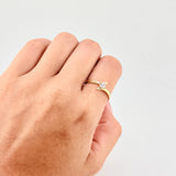 Anillo Solitario 2.1g / T10 Oro Amarillo 18K