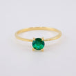 Anillo Solitario 1.1g / T6 1/4 Oro Amarillo 18K