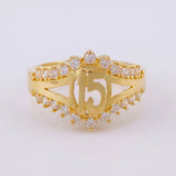 Anillo Tiana 15s 3.45g / T7 Oro Amarillo 18K