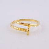 Anillo Clavo 2.65g / T7 3/4 Oro Amarillo 18K